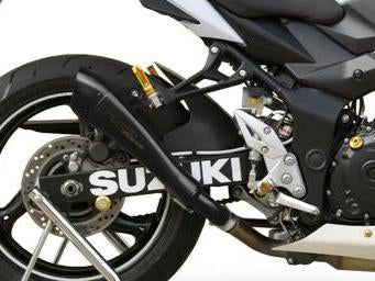 HP CORSE Suzuki GSR750 Slip-on Exhaust "Hydroform Black" (EU homologated) – Accessories in MotoDeal – Motorcycle Accessories and Parts Online Shop