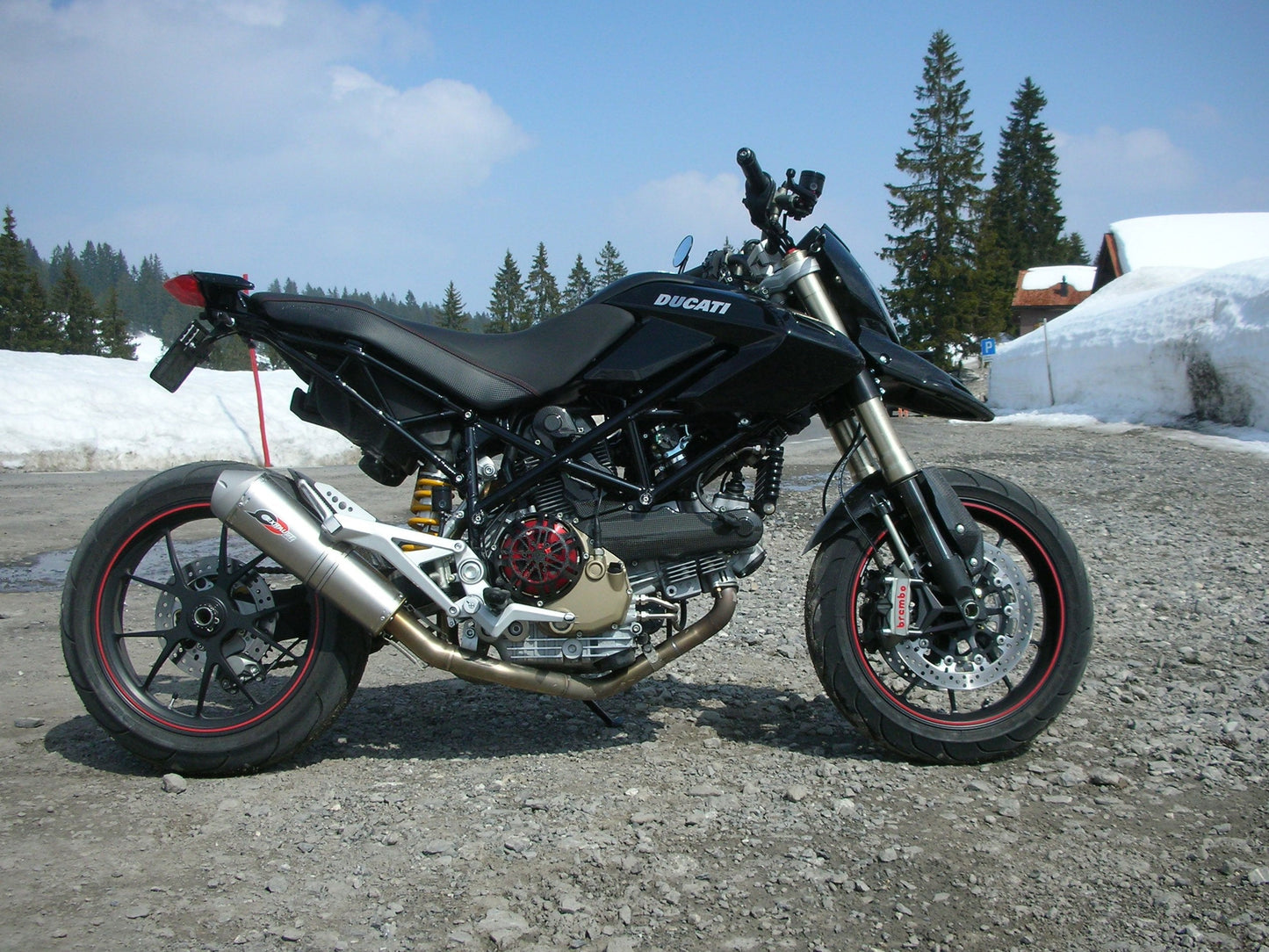 QD EXHAUST Ducati Hypermotard 1100 Full Exhaust System "Magnum" (EU homologated)