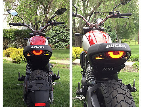 NEW RAGE CYCLES Ducati Scrambler 800 LED Tail Tidy Fender Eliminator