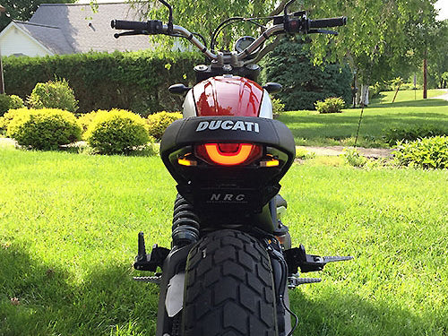 NEW RAGE CYCLES Ducati Scrambler 800 LED Tail Tidy Fender Eliminator