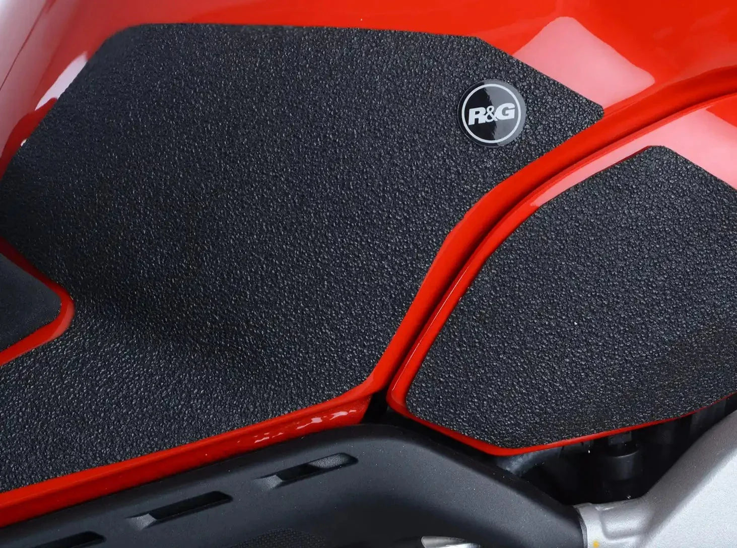 EZRG221 - R&G RACING Ducati Panigale V4 / Streetfighter V4 Fuel Tank Traction Grips – Accessories in the 2WheelsHero Motorcycle Aftermarket Accessories and Parts Online Shop