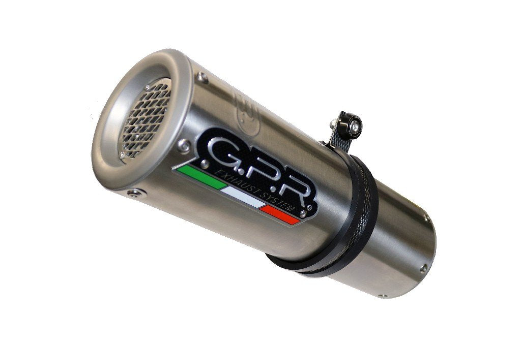 GPR Suzuki GSF650 Bandit (07/15) Slip-on Exhaust "M3 Inox" (EU homologated)