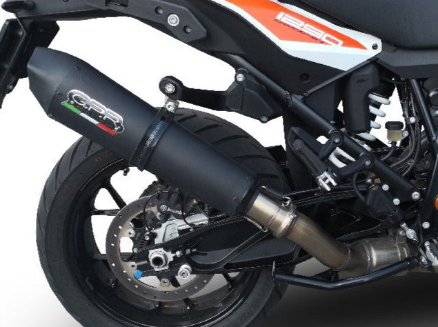 GPR KTM 1190 Adventure Slip-on Exhaust "GPE Anniversary Black Titanium" (EU homologated)