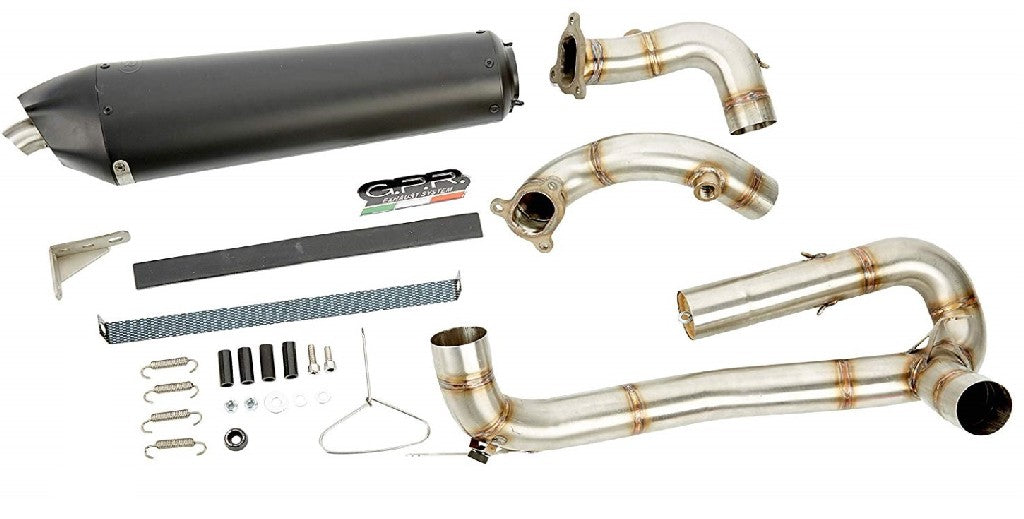 GPR KTM 1190 RC8 / R Full Exhaust System "GPE Anniversary Black Titanium" (EU homologated)