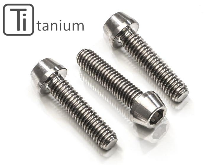 KV384X - CNC RACING Ducati Titanium Clutch Slave Cylinder Screws set (M6x16)