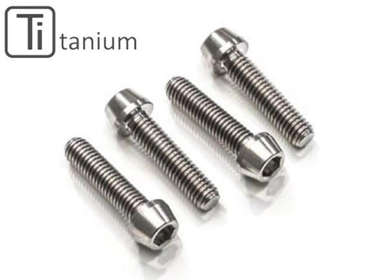 KV395X - CNC RACING Ducati Titanium Triple Clamps Bottom Bolts (M8x30)