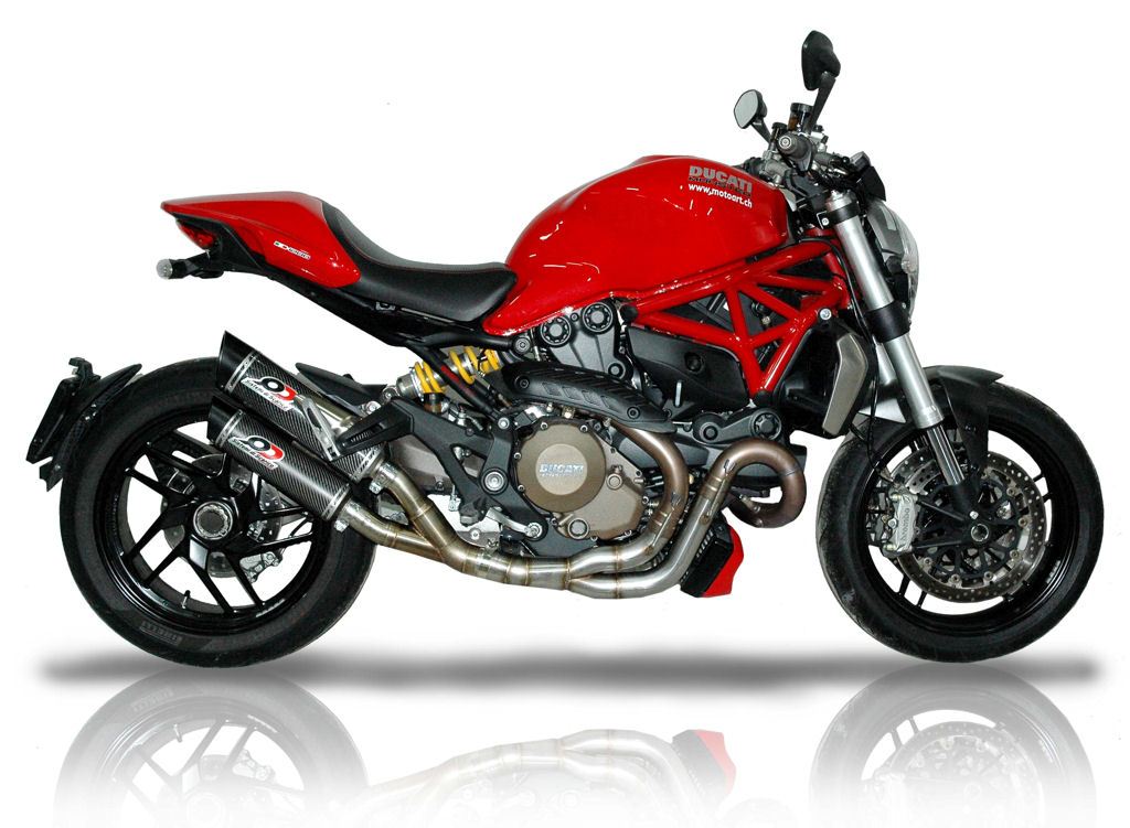 QD EXHAUST Ducati Monster 1200S Full Dual Exhaust System "Magnum" (EU homologated)