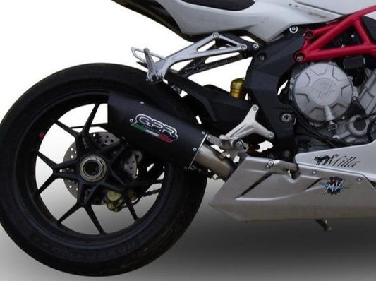 GPR MV Agusta F3 675/800 (18/...) Slip-on Exhaust "Furore Nero"