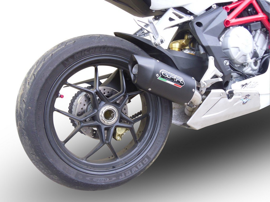GPR MV Agusta F3 675/800 (18/...) Slip-on Exhaust "Furore Nero"