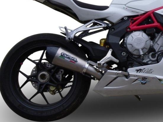 GPR MV Agusta F3 675/800 (18/...) Slip-on Exhaust "GPE Anniversary Titanium"