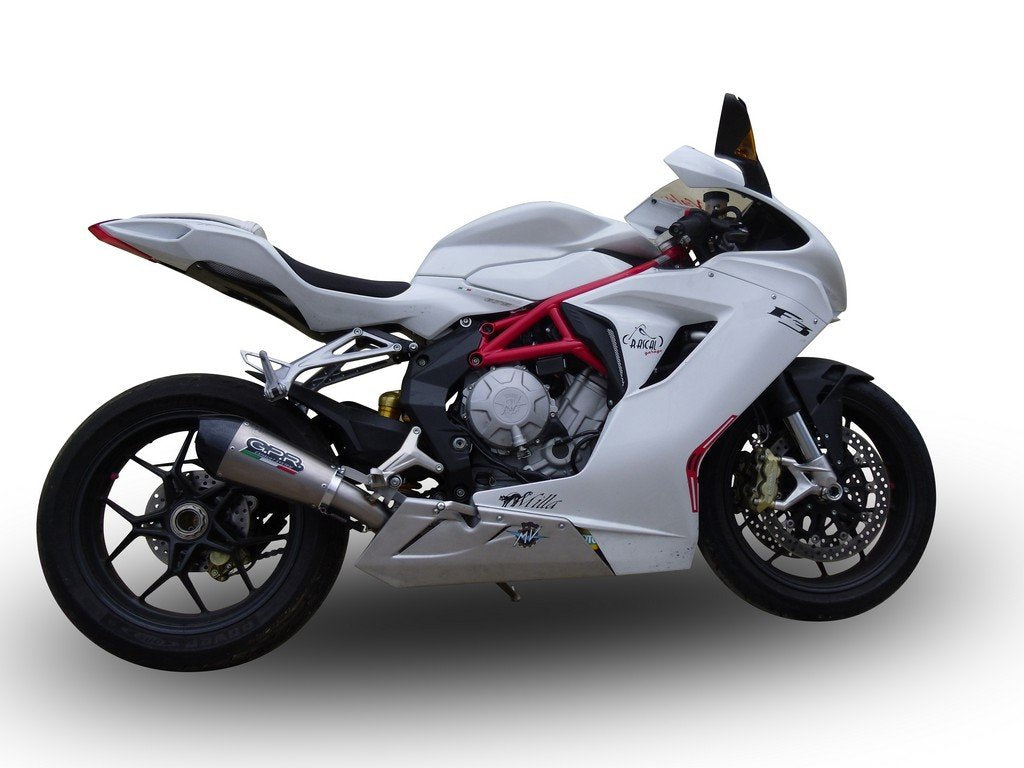 GPR MV Agusta F3 675/800 (12/17) Slip-on Exhaust "GPE Anniversary Titanium" (EU homologated)