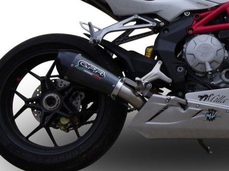 GPR MV Agusta F3 675/800 (18/...) Slip-on Exhaust "GP Evo 4 Poppy" (EU homologated)
