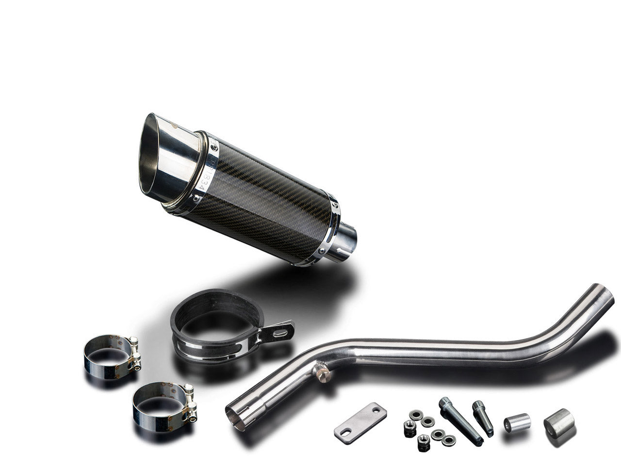 DELKEVIC BMW R1150RS Slip-on Exhaust Mini 8" Carbon