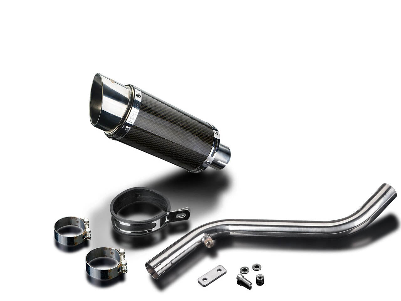 DELKEVIC BMW R1150RT Slip-on Exhaust Mini 8" Carbon