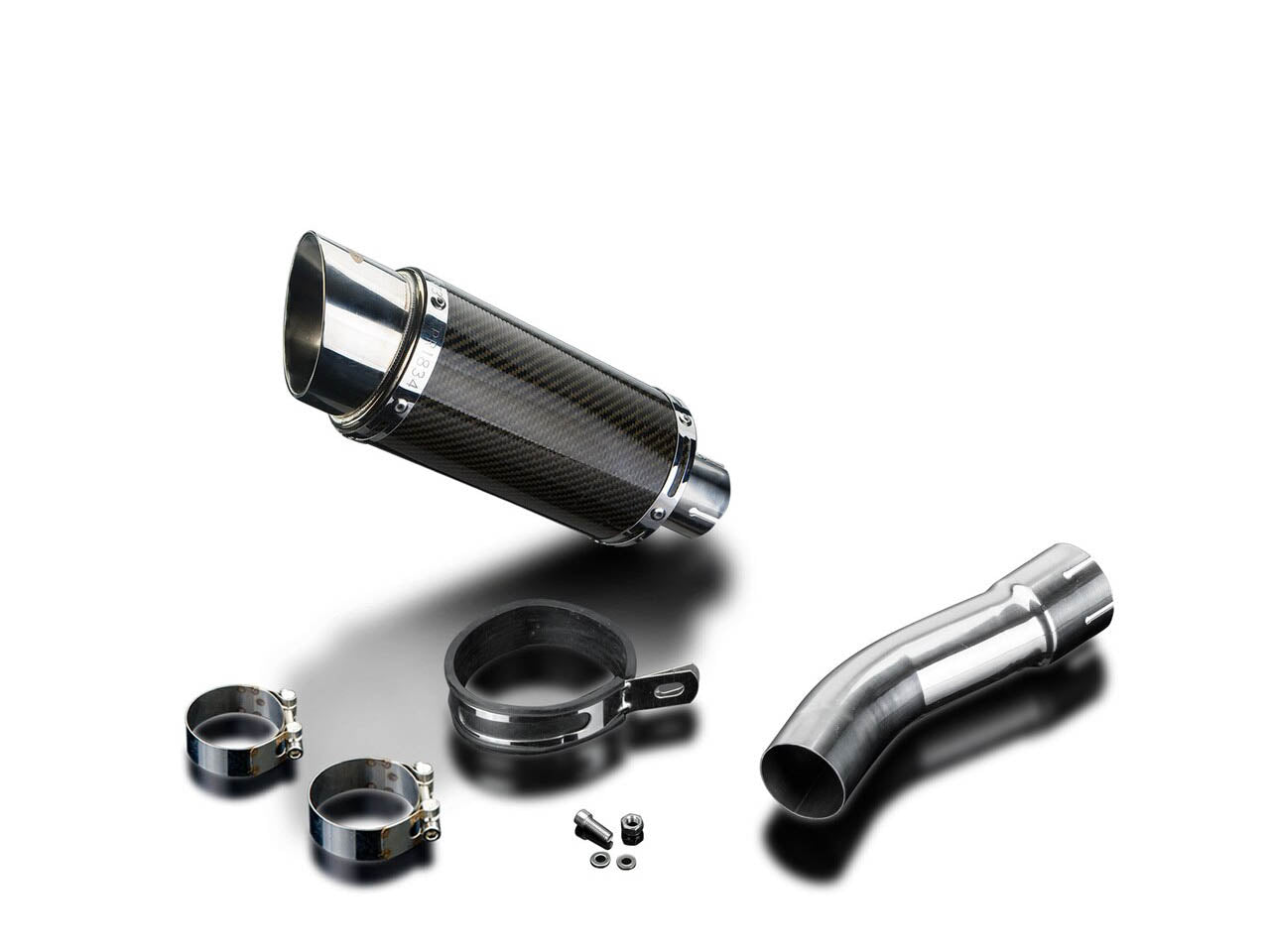 DELKEVIC BMW F800R (09/16) Slip-on Exhaust Mini 8" Carbon