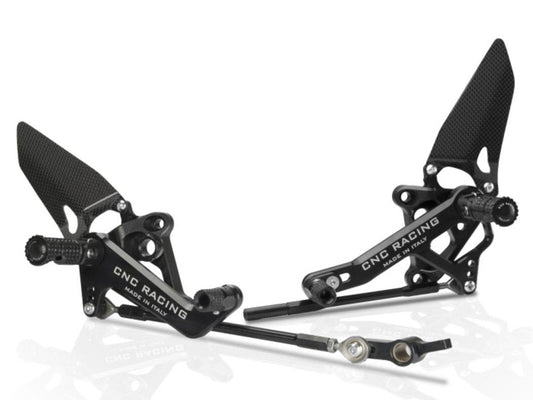 PE223 - CNC RACING Ducati Superbike 1098/1198/848 Adjustable Rearset (reverse shift)