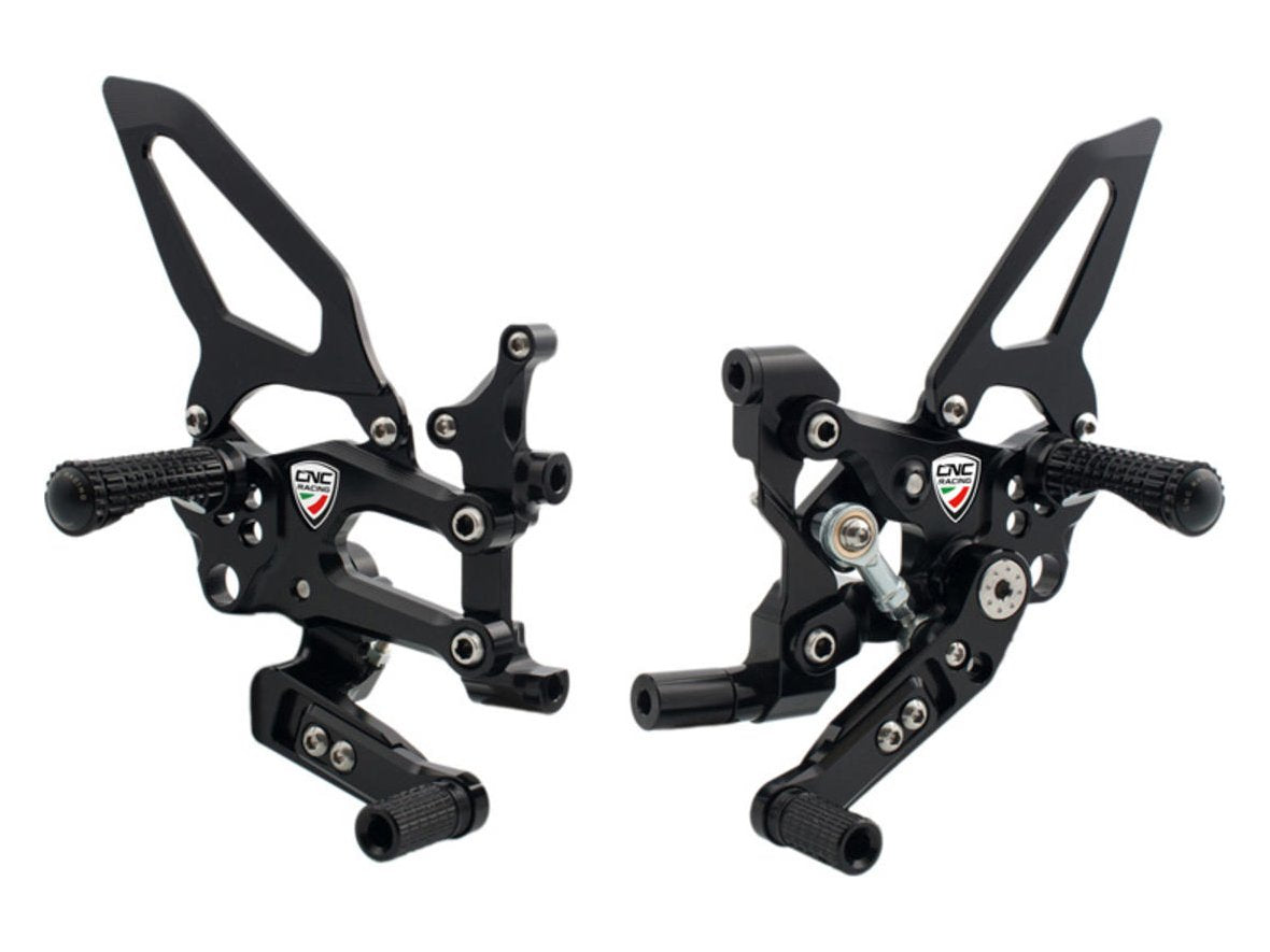 PE405 - CNC RACING Ducati Panigale V2 Adjustable Rearset "Easy" (reverse shifting)