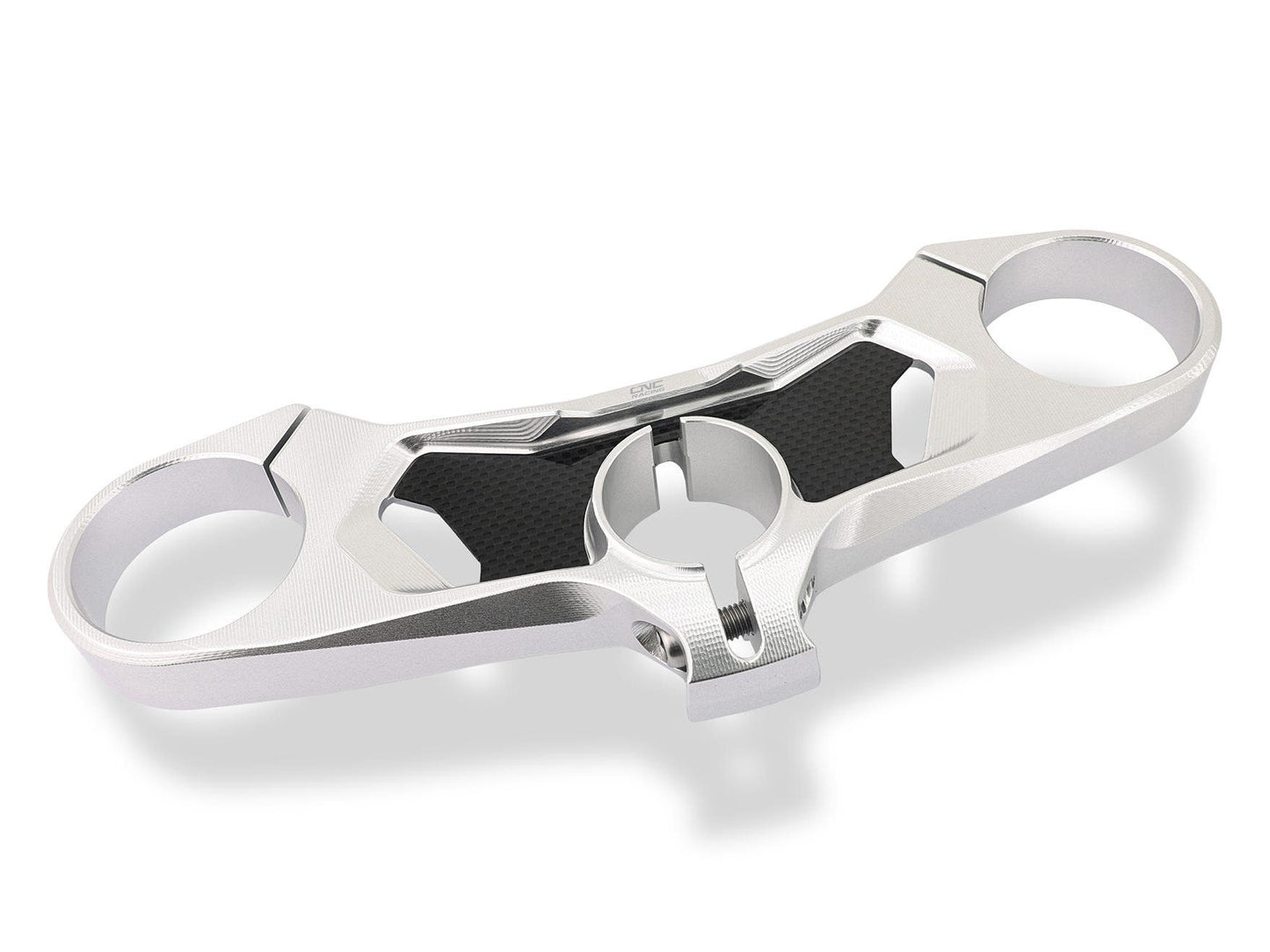 PST17 - CNC RACING Ducati Panigale V4 Triple Clamps Top Plate (with carbon inlay)