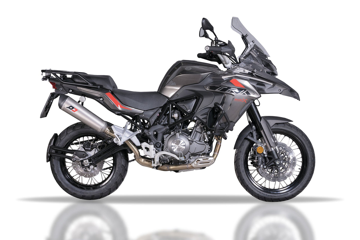 QD EXHAUST Benelli TRK 502/502X Slip-on Exhaust "Tronco-Cono" (EU homologated)