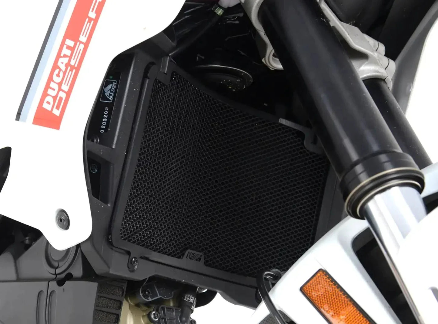 RAD0284 - R&G RACING Ducati DesertX (2022+) Radiator Guard – Accessories in the 2WheelsHero Motorcycle Aftermarket Accessories and Parts Online Shop