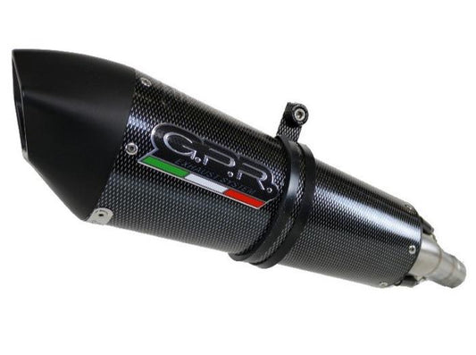 GPR Kawasaki Z800/E Slip-on Exhaust "GPE Anniversary Poppy" (EU homologated)
