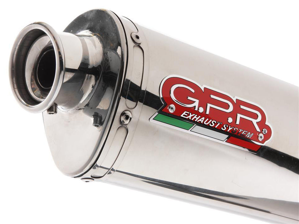 GPR Ducati Monster 695 Dual Slip-on Exhaust "Trioval" (EU homologated)