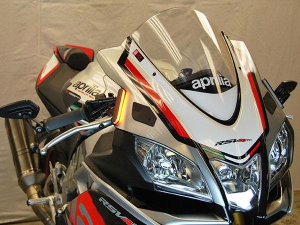 NEW RAGE CYCLES Aprilia RSV4 (09/20) LED Front Turn Signals – Accessories in MotoDeal – Motorcycle Accessories and Parts Online Shop