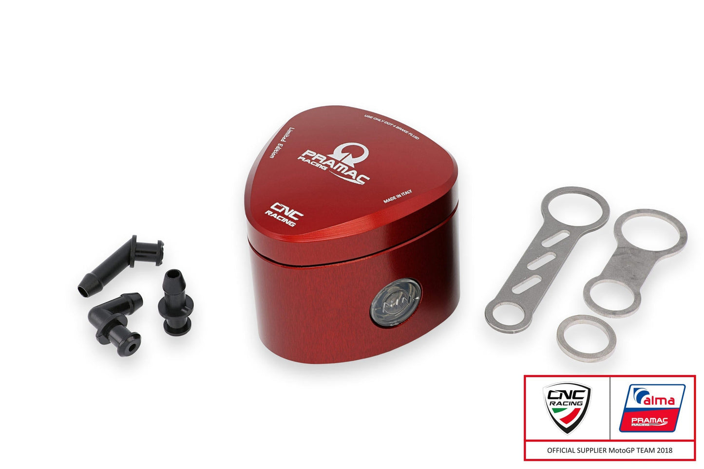 SE501PR - CNC RACING 25 ml Front Brake Fluid Reservoir "Rebel" (Pramac Racing Limited Edition)