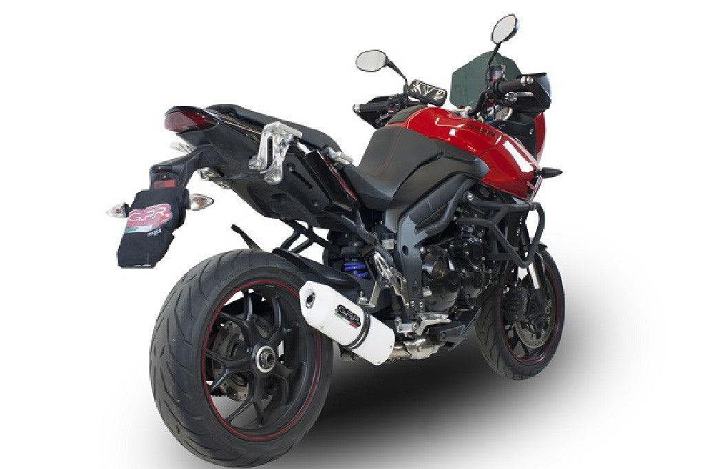 GPR Triumph Tiger 1050 Sport (13/16) Slip-on Exhaust "Albus Ceramic" (EU homologated)