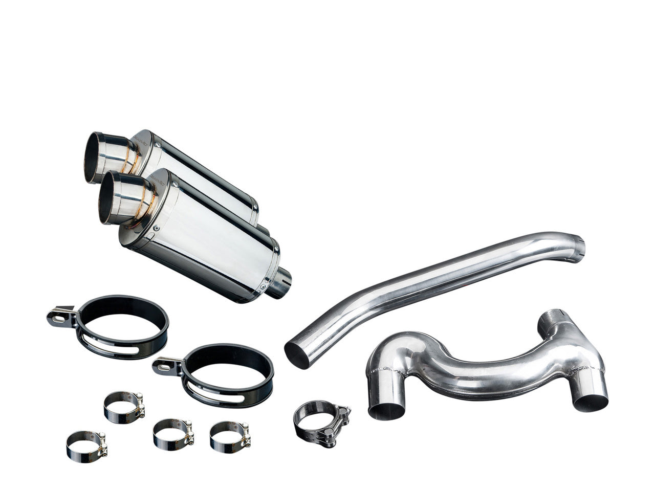 DELKEVIC Honda VFR800 VTEC Full Exhaust System SS70 9"