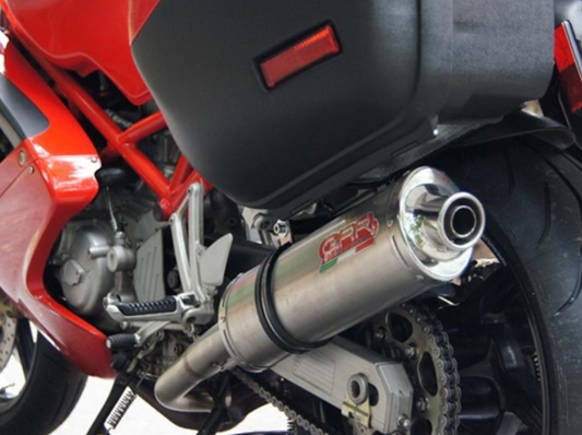 GPR Ducati ST2 Dual Slip-on Exhaust "Trioval" (EU homologated)