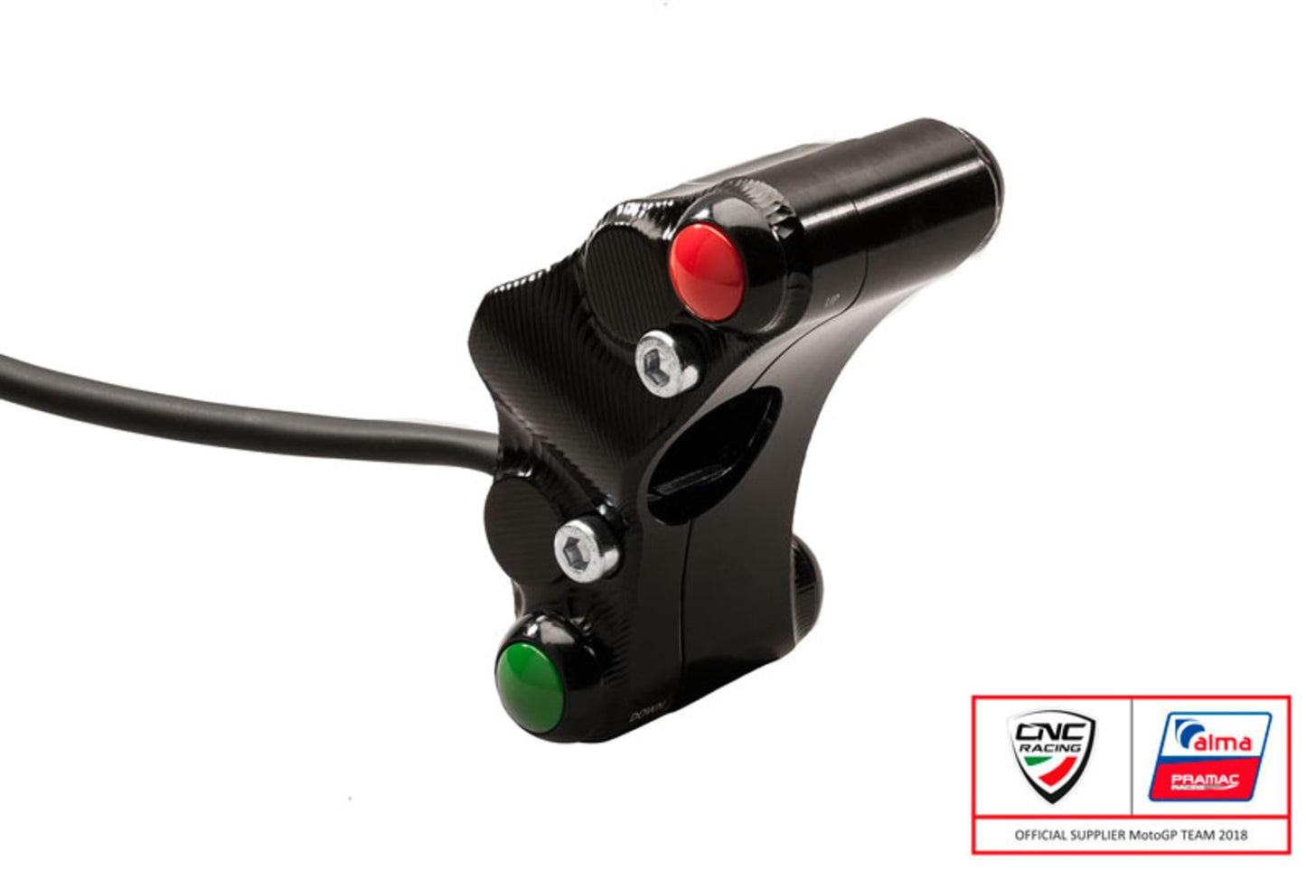 SWD01PR - CNC RACING Ducati 7 Buttons Left Handlebar Switch (Pramac edition; street)