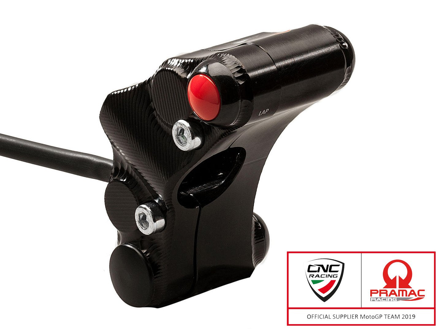 SWD12PR - CNC RACING Ducati Panigale V4 7 Buttons Left Handlebar Switch (Pramac edition; racing)