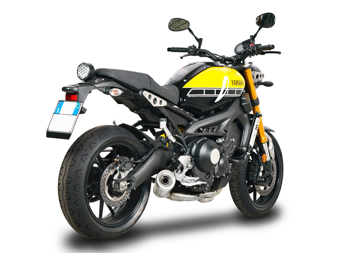 SPARK GYA8835S Yamaha MT-09 / XSR900 Exhaust Silencer "Evo V" Low Position (EU homologated)