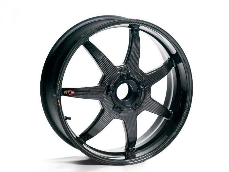 BST Suzuki GSX-R1000 / 1000R Carbon Wheels "Mamba TEK" (front & offset rear, 7 straight spokes, black hubs) – Accessories in the 2WheelsHero Motorcycle Aftermarket Accessories and Parts Online Shop