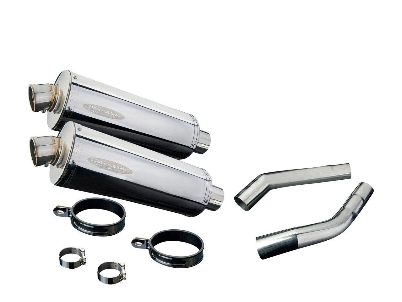 DELKEVIC Honda ST1300 (02/16) Slip-on Exhaust Stubby 14"