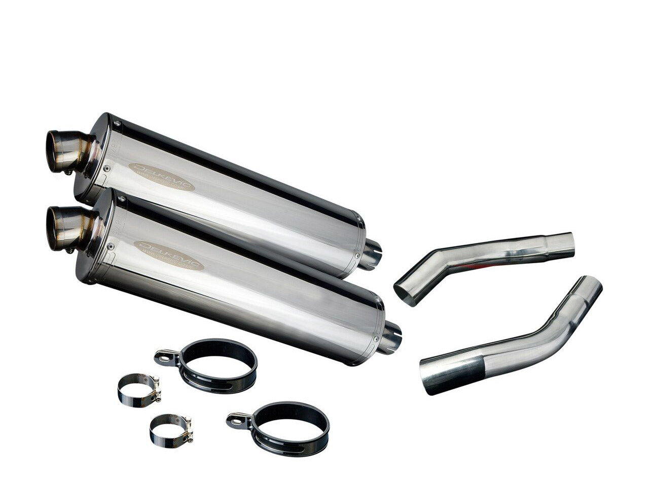 DELKEVIC Honda ST1300 (02/16) Slip-on Exhaust Stubby 17" Tri-Oval