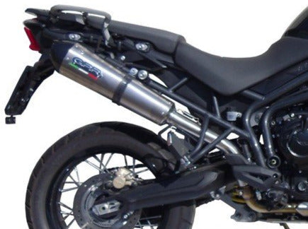 GPR Triumph Tiger 800 (2018 – ) Slip-on Exhaust "GP Evo 4 Titanium" (EU homologated)