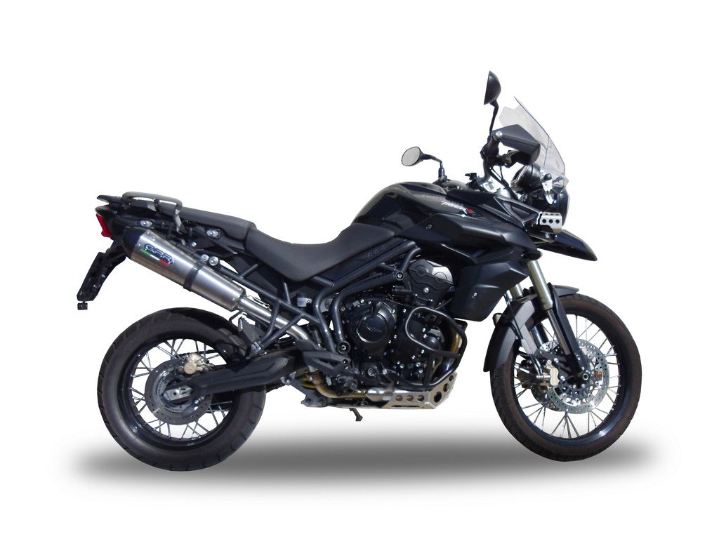 GPR Triumph Tiger 800 (10/17) Slip-on Exhaust "GPE Anniversary Titanium" (EU homologated)