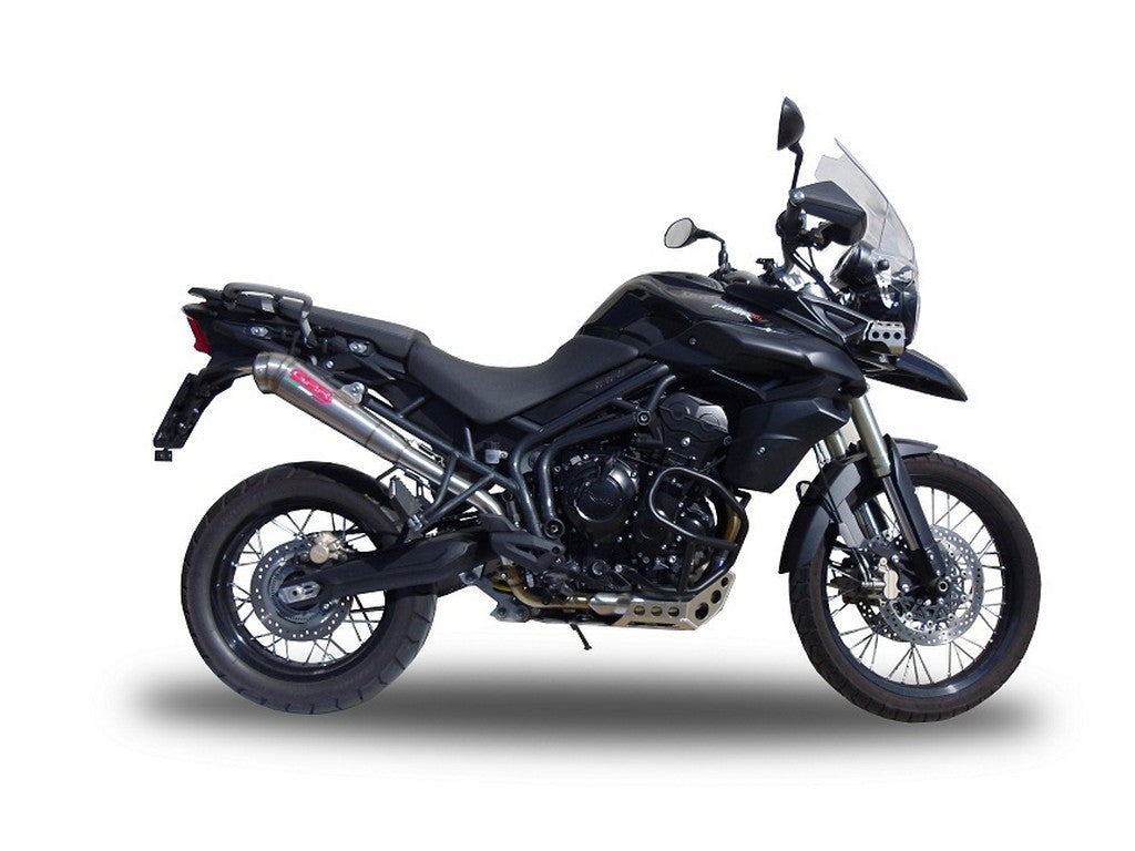 GPR Triumph Tiger 800 (2018 – ) Slip-on Exhaust "Powercone Evo" (EU homologated)