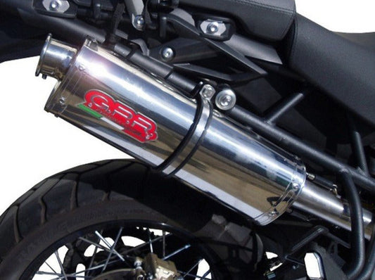 GPR Triumph Tiger 800 (2018 – ) Slip-on Exhaust "Trioval" (EU homologated)