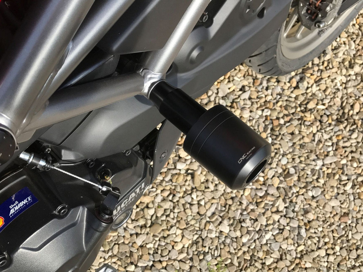 TC314 - CNC RACING Ducati Multistrada 1200/1260/950/V2 Frame Crash Protection Sliders