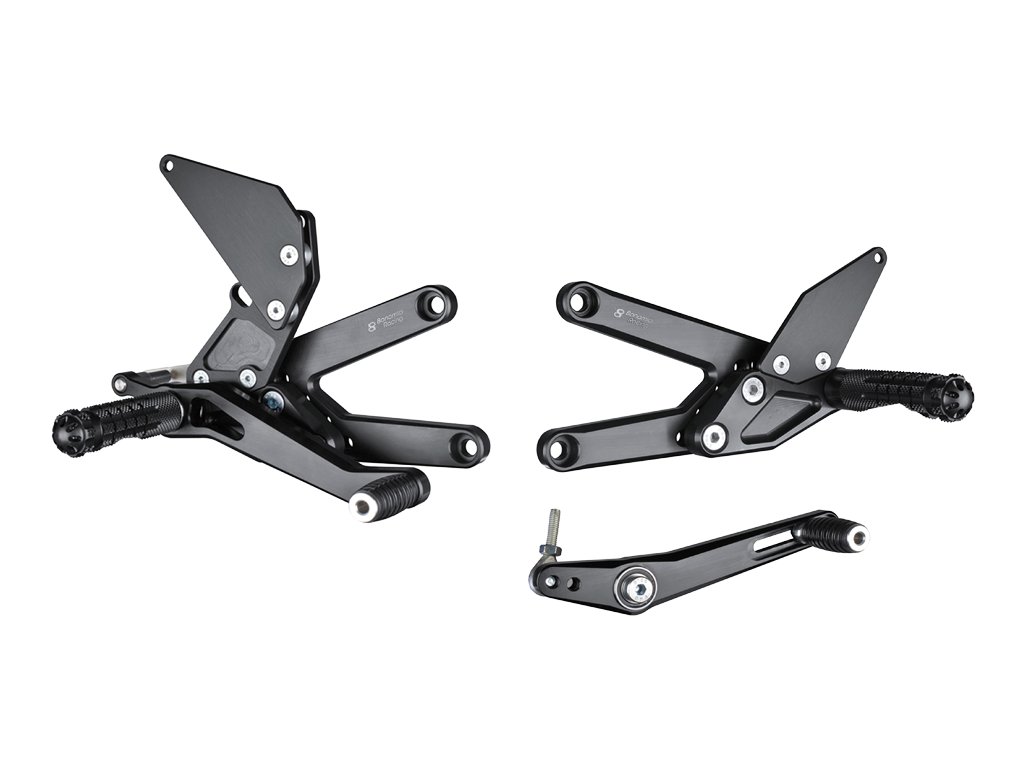 TH04 - BONAMICI RACING Triumph Street Triple /R /RX (13/16) Adjustable Rearset – Accessories in the 2WheelsHero Motorcycle Aftermarket Accessories and Parts Online Shop