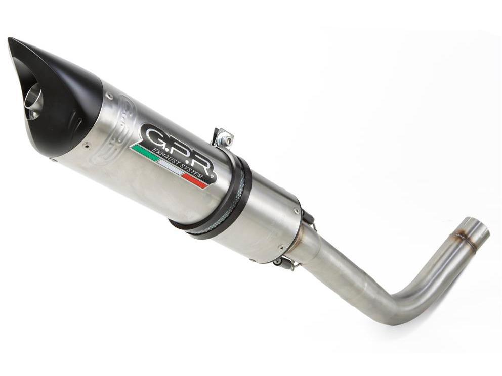 GPR Triumph Daytona 675 (06/12) Slip-on Exhaust "Tiburon Titanium" (EU homologated)