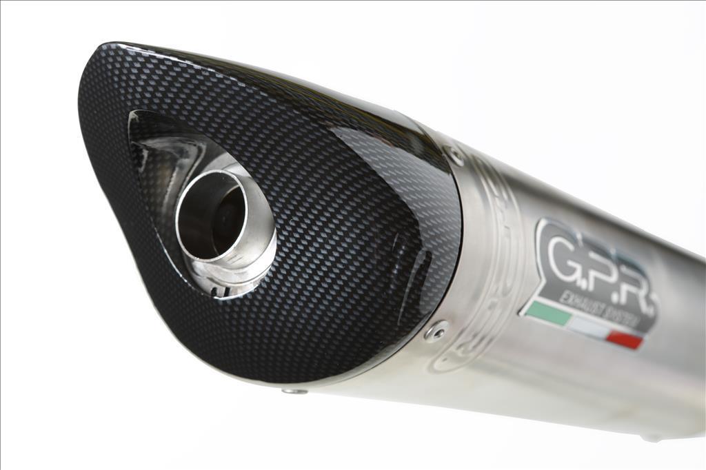 GPR Triumph Daytona 675 (06/12) Slip-on Exhaust "Tiburon Titanium" (EU homologated)