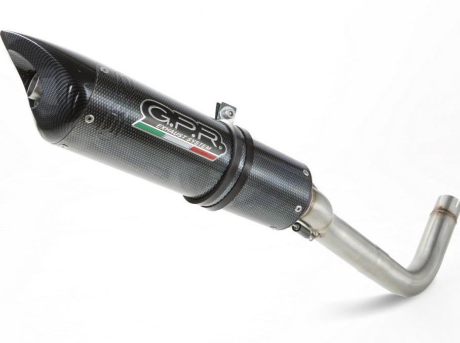 GPR Kawasaki ZX-6R (07/08) Slip-on Exhaust "Tiburon Poppy" (EU homologated)