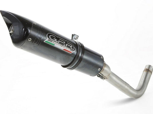 GPR Kawasaki ZX-6R (07/08) Slip-on Exhaust "Tiburon Poppy" (EU homologated)