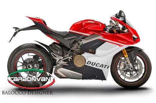 CARBONVANI Ducati Panigale V4 / V4R Full Carbon Fairing Set (8 parts; Akrapovic version)