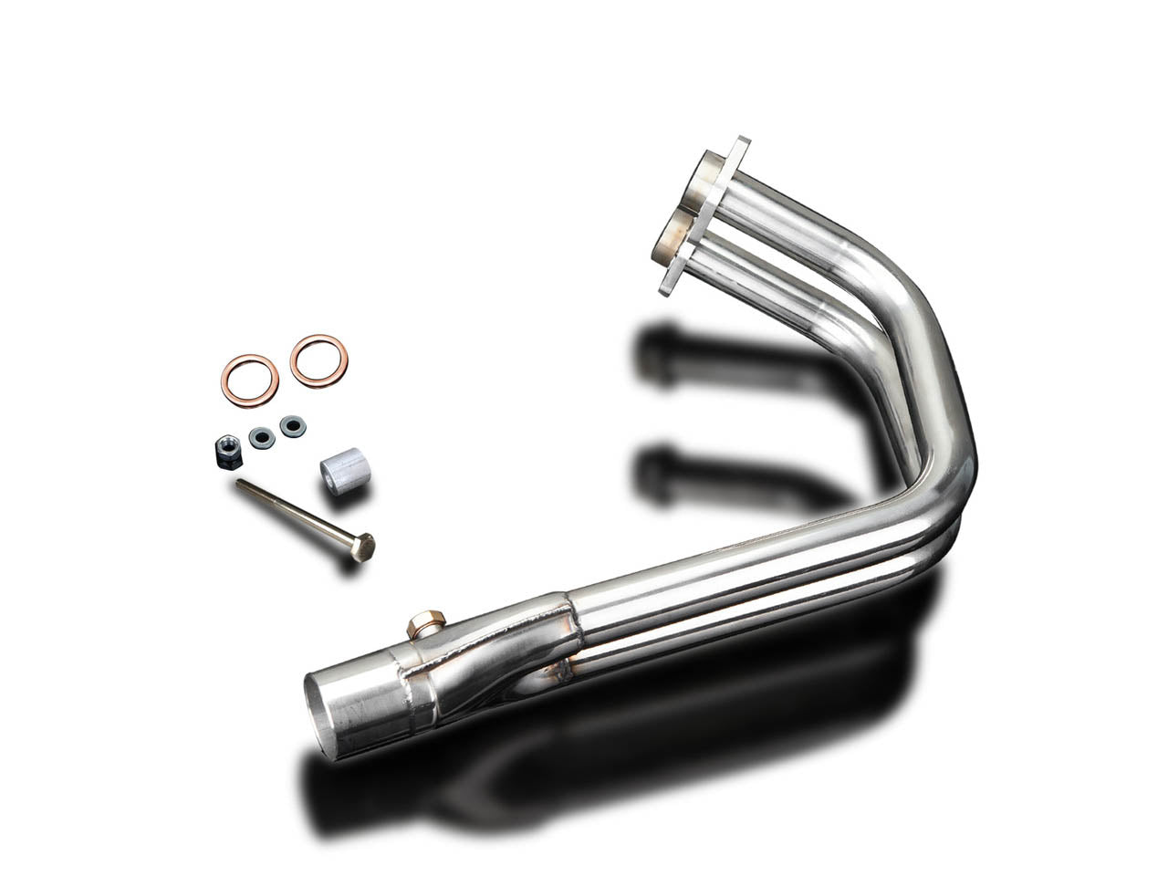 DELKEVIC Kawasaki Vulcan S EN650 (15/20) Full Exhaust System with SL10 14" Silencer