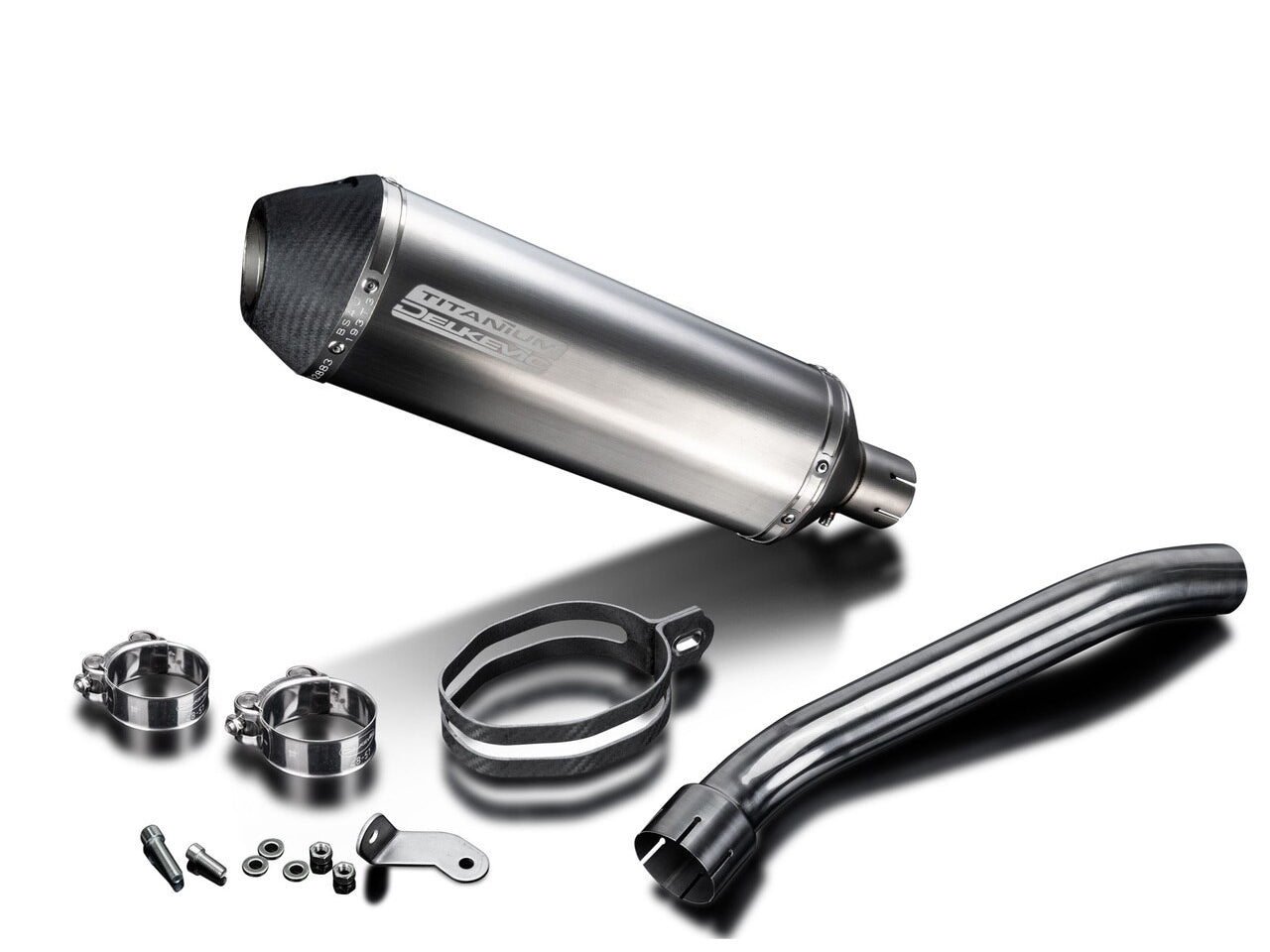 DELKEVIC Honda CBR1000RR (17/19) Slip-on Exhaust 13.5" X-Oval Titanium